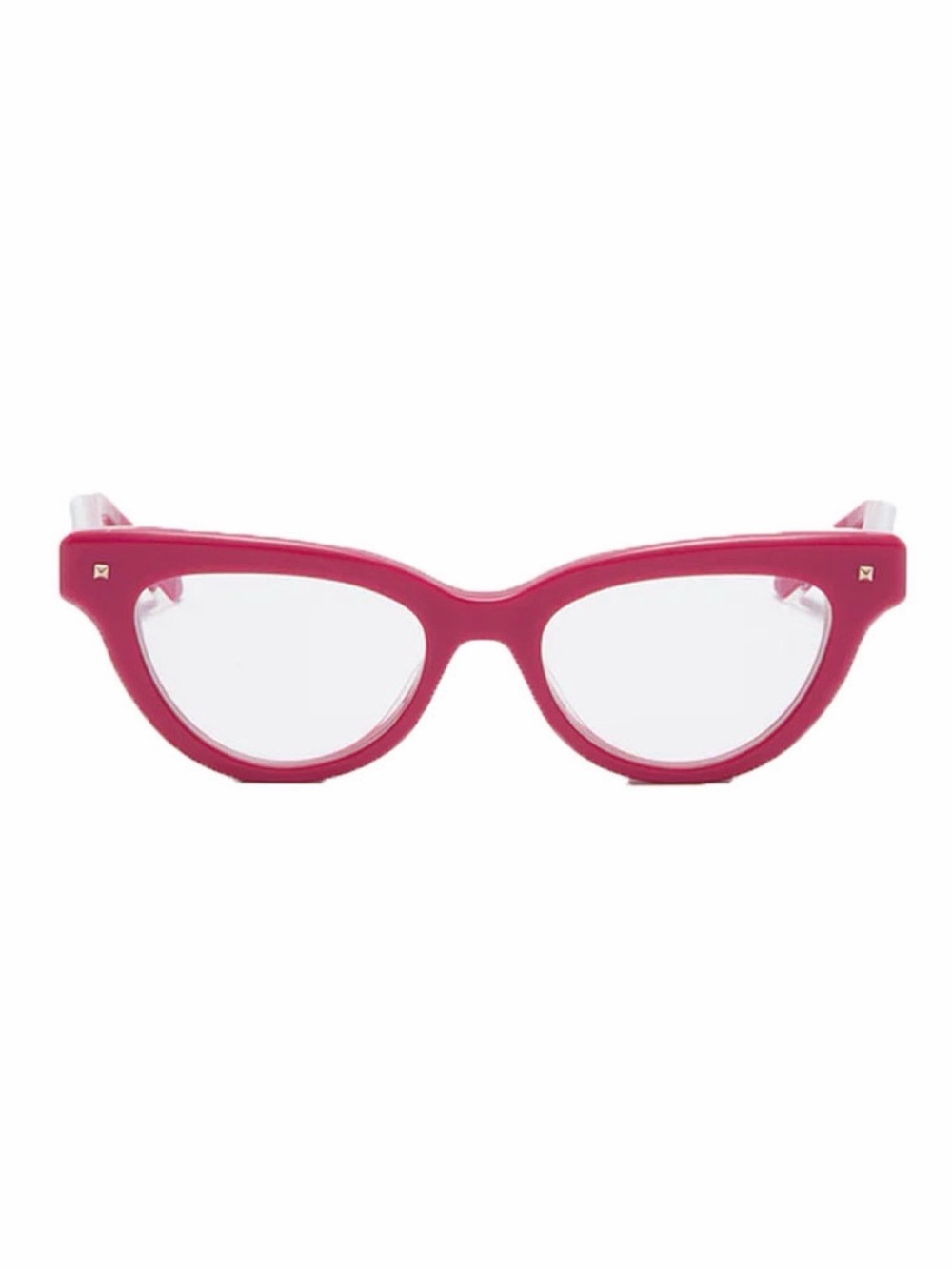 New Valentino Hot Pink Cat-Eye Women's Eyeglass Frames - Authentic - Picture 9 of 12
